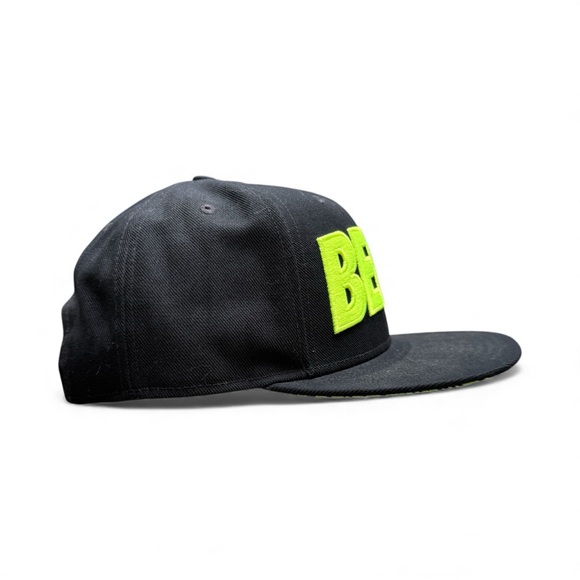 Nike Beast Snapback Hat Black Neon Green Streetwear Style - Picture 7 of 15